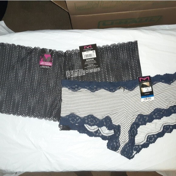 Maidenform XL/Size 8 Hipster/Boyshort 2 pair Bundle - Picture 7 of 7